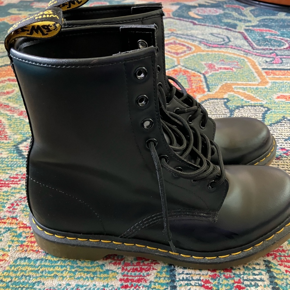 Dr. Martens Black Lace-Up Boots BRAND NEW